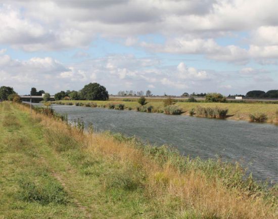 Blick auf den Elster-Saale-Kanal Blick auf den Elster-Saale-Kanal