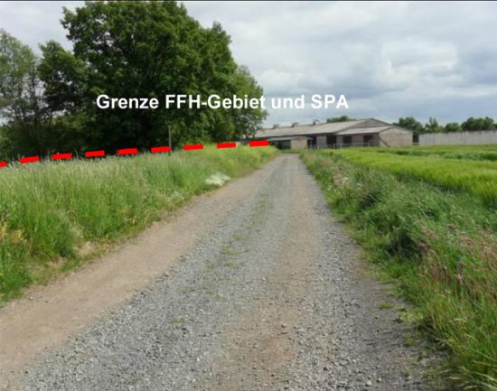 instandzusetzender Weg