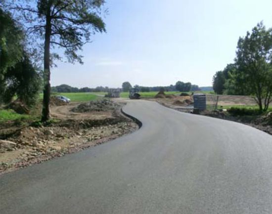 Muldenstraße nach der Instandsetzung