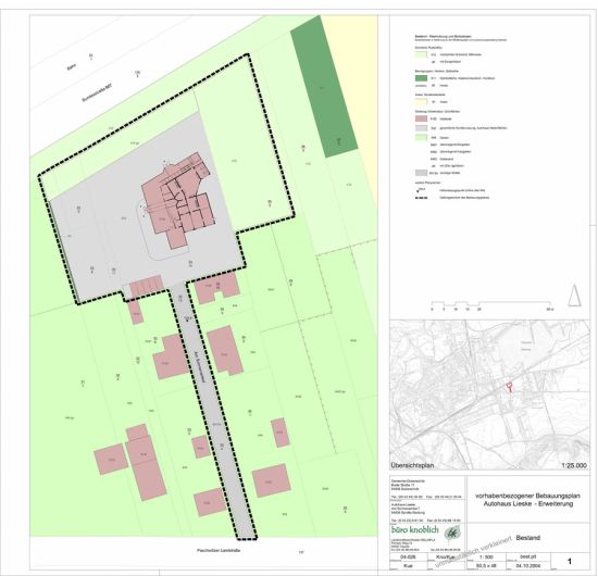 Bebauungsplan_Bestandsplan zum UB Bebauungsplan_Bestandsplan zum UB